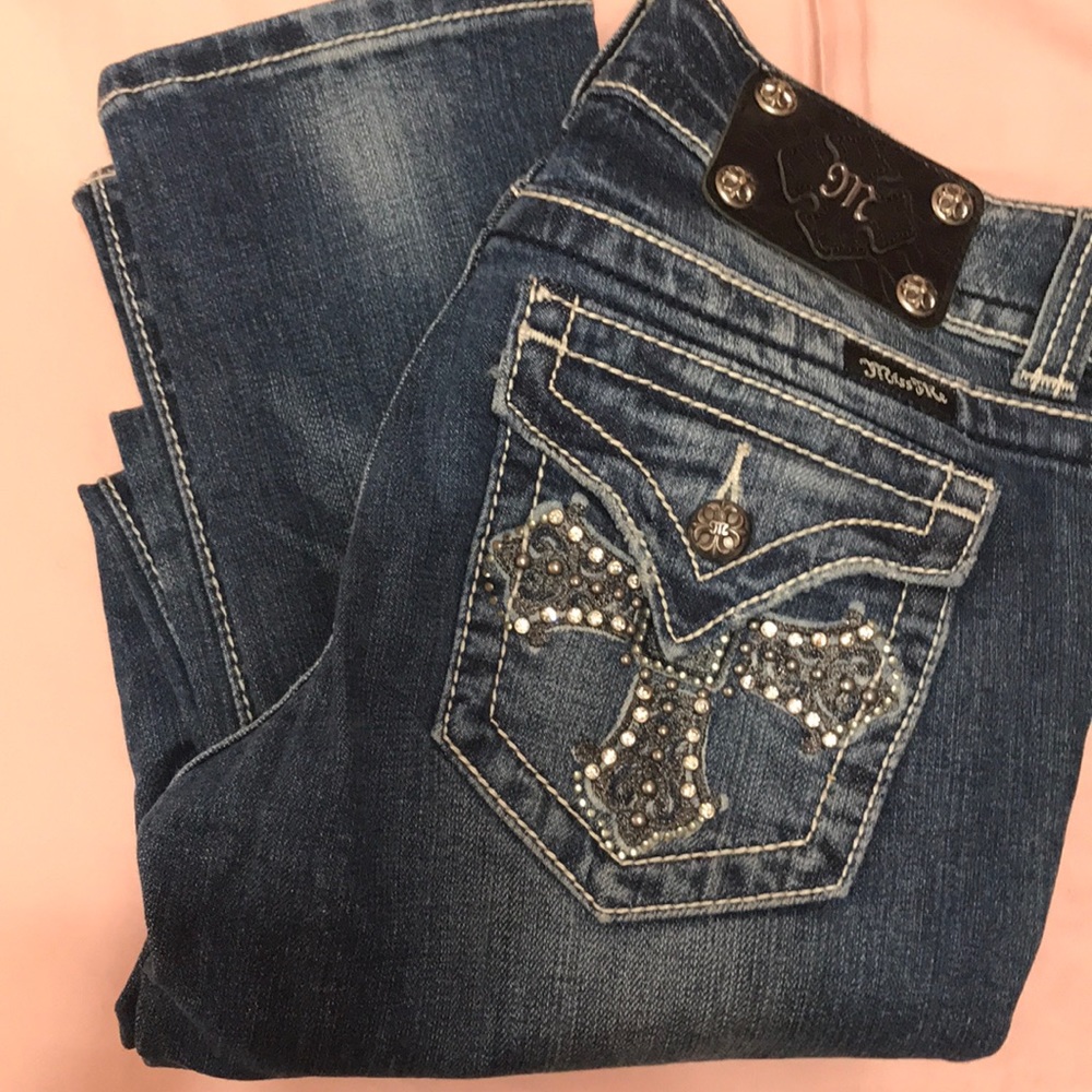 Miss me jeans worn three times